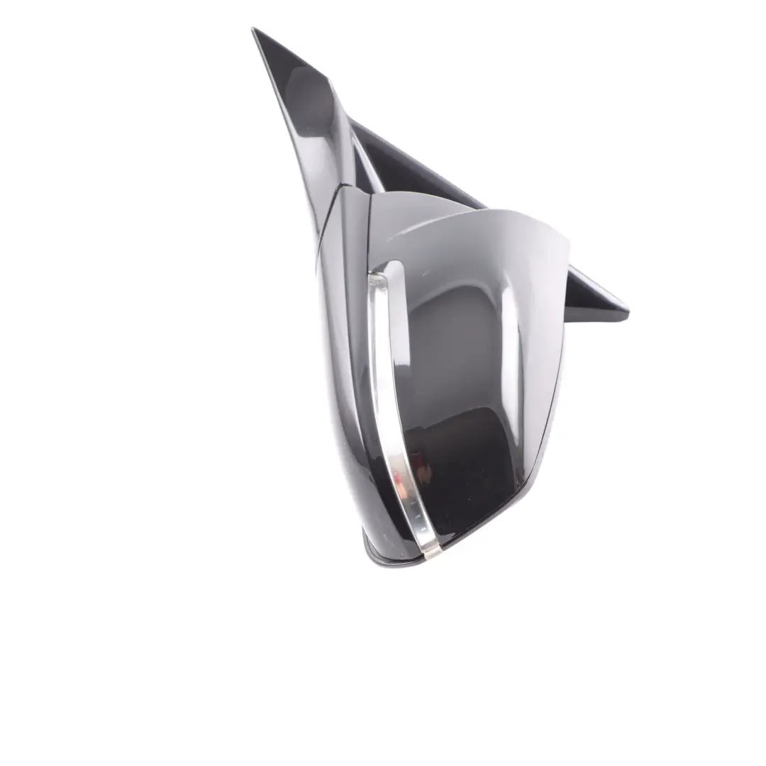 BMW F20 LCI Wing Mirror Cover Heated Door Left N/S Outside 5 Pin Black - SKU rhd-7459059-BLK1 - Part number 7459059