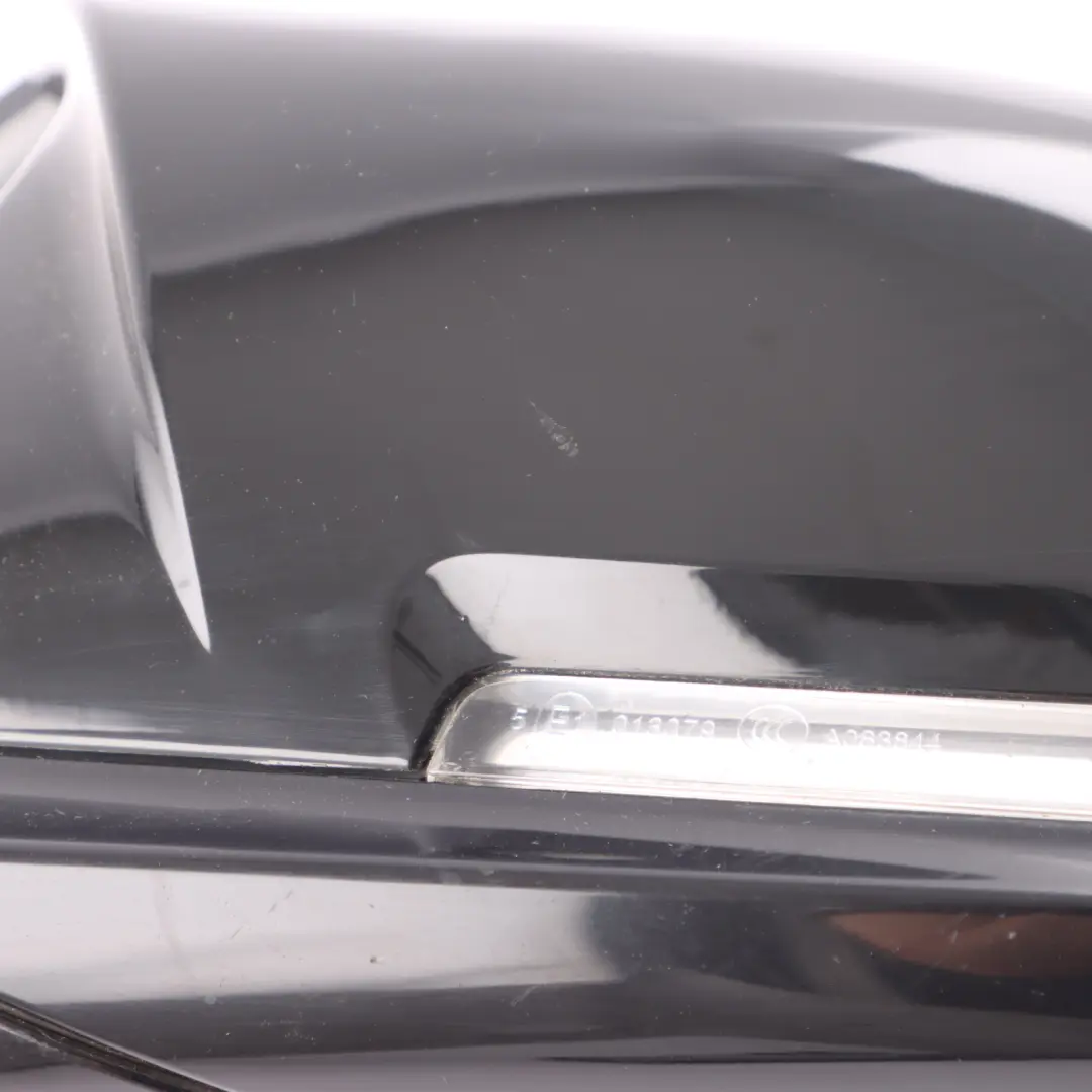 BMW F20 LCI Wing Mirror Cover Heated Door Left N/S Outside 5 Pin Black - SKU rhd-7459059-BLK1 - Part number 7459059