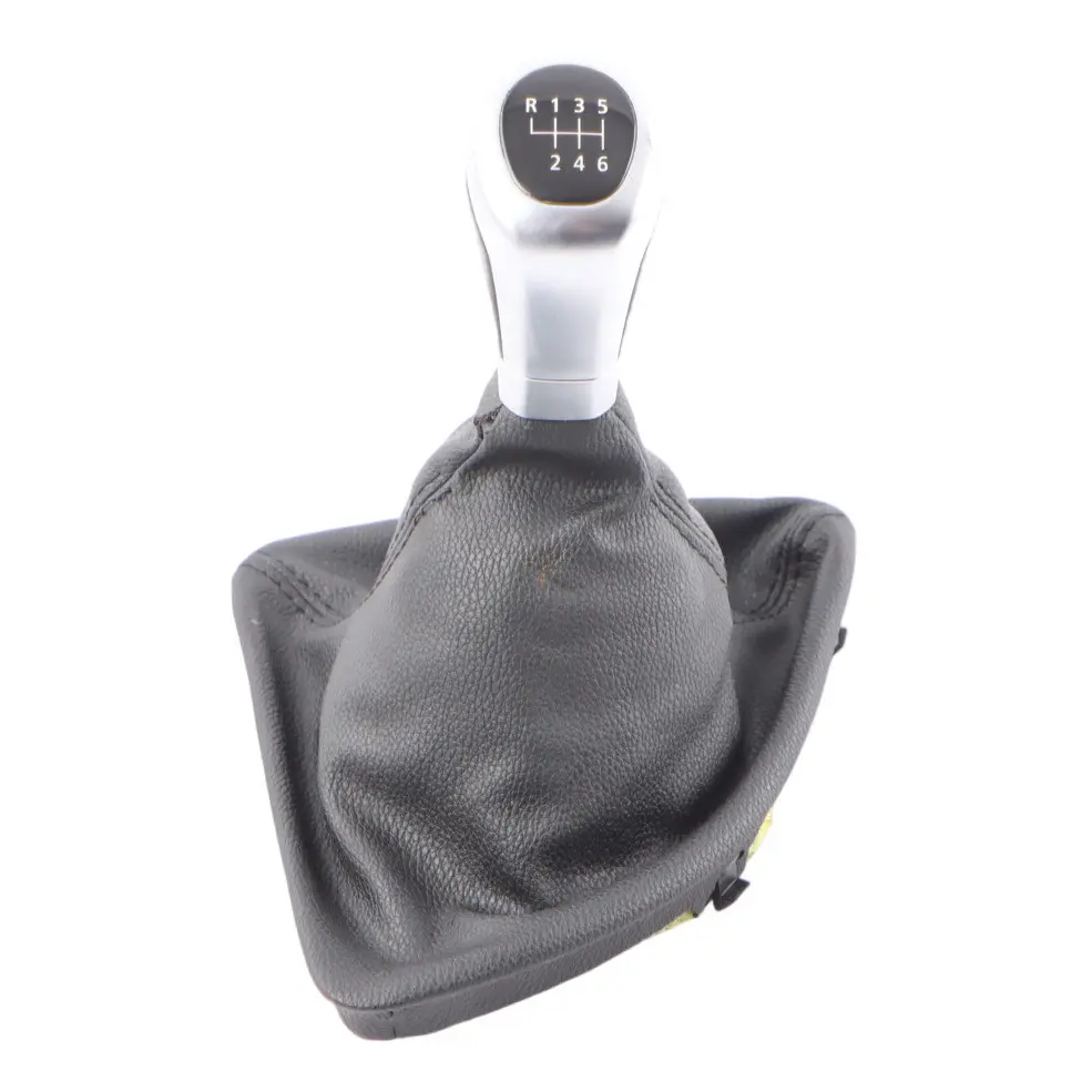 Shift Gear Knob With Cover Leather Chrome Ring to BMW E81 E82 E87 with Part number 7595327 BMW E81 E82 E87 Shift Gear Knob With Cover Leather Chrome Ring - SKU rhd-7595327-1 - Part number 7595327