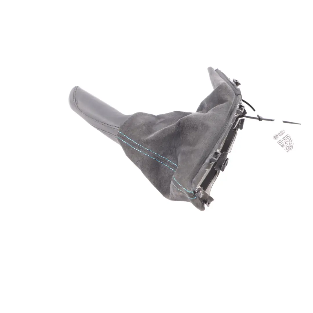 Handbrake Lever Cover Part Gaiter Black Alcantara to BMW F87 M2 with Part number 7854342 BMW F87 M2 Handbrake Lever Cover Part Gaiter Black Alcantara - SKU rhd-7854342 - Part number 7854342