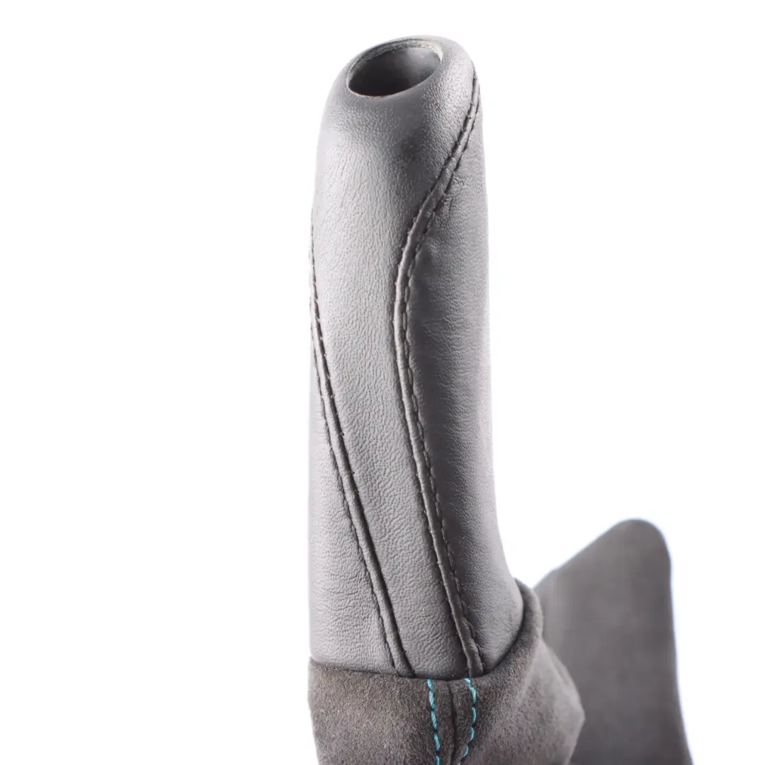 BMW F87 M2 Handbrake Lever Cover Part Gaiter Black Alcantara - SKU rhd-7854342 - Part number 7854342