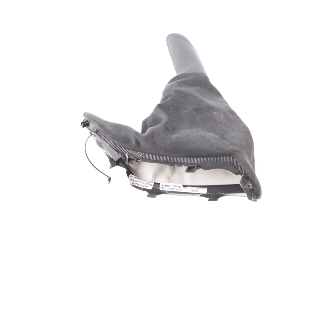 BMW F87 M2 Handbrake Lever Cover Part Gaiter Black Alcantara - SKU rhd-7854342 - Part number 7854342