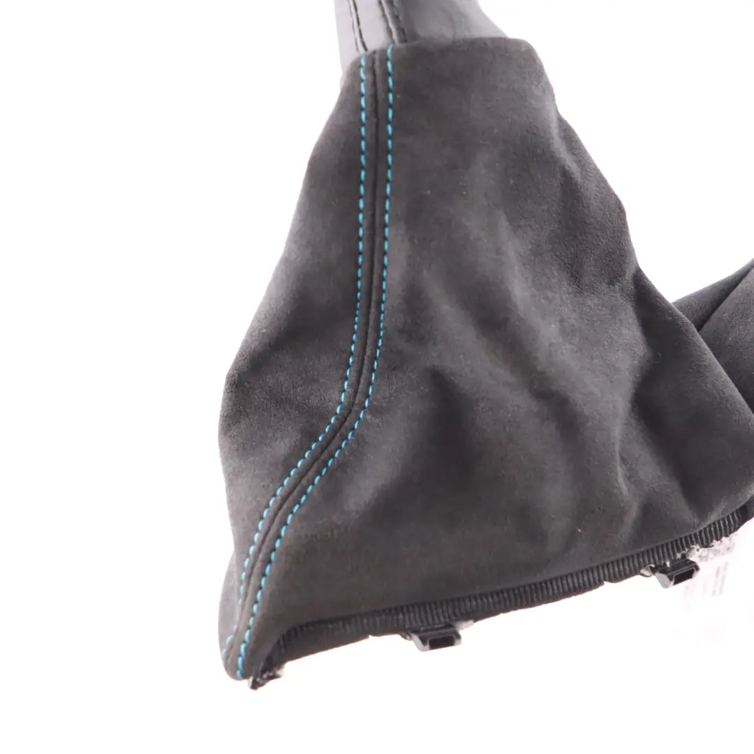 BMW F87 M2 Handbrake Lever Cover Part Gaiter Black Alcantara - SKU rhd-7854342 - Part number 7854342