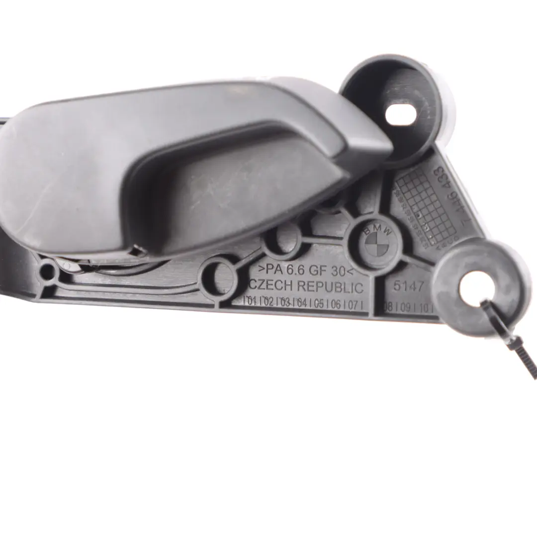 Hood Bonnet Release Handle Lever Interior to BMW G20 G21 G29 with Part number 7943205 BMW G20 G21 G29 Hood Bonnet Release Handle Lever Interior - SKU rhd-7943205 - Part number 7943205