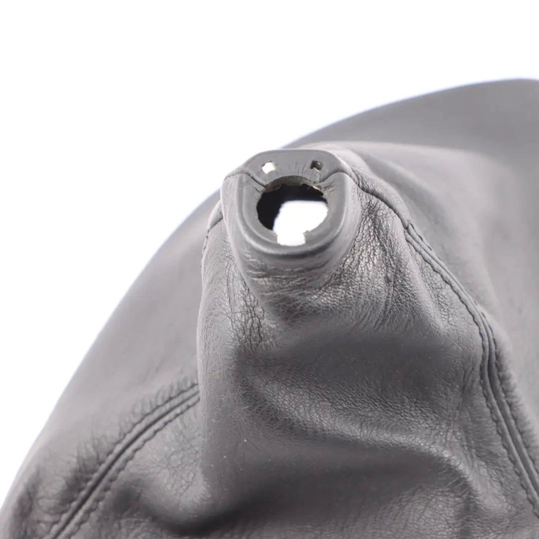 Knob Gaiter BMW E81 E82 E88 E87 LCI Cover Leather Black to Gear with Part number 8037305 Gear Knob Gaiter BMW E81 E82 E88 E87 LCI Cover Leather Black - SKU rhd-8037305-5 - Part number 8037305