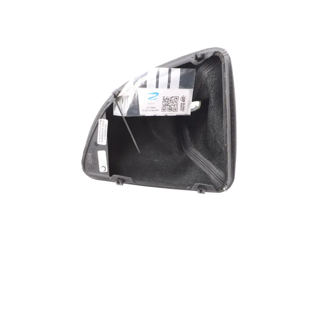 Gear Knob Gaiter BMW E81 E82 E88 E87 LCI Cover Leather Black - SKU rhd-8037305-5 - Part number 8037305