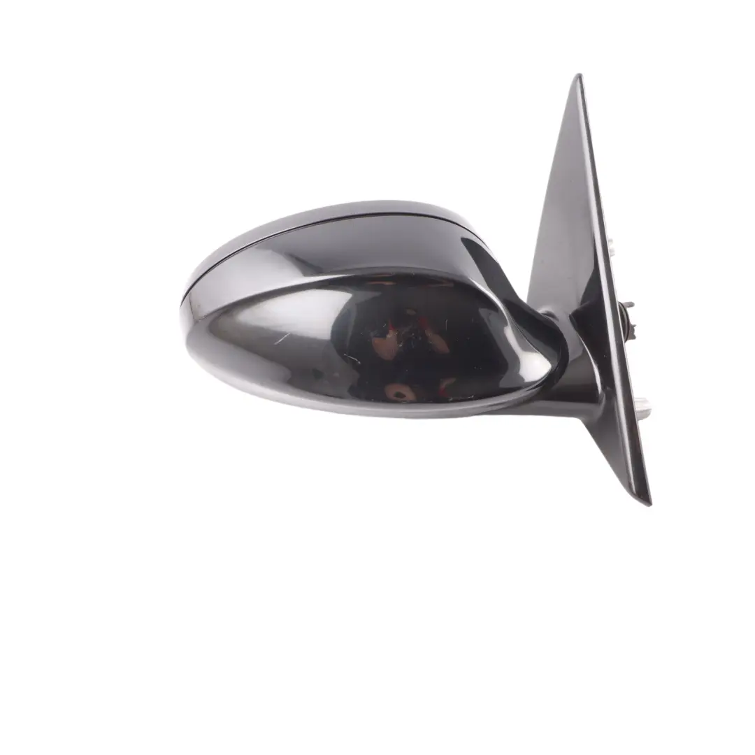 BMW 3 Series E90 M Sport Shadow Line Heated Right Wing Mirror O/S Black Sapphire - SKU rhd-8046428-BS - Part number 8046428