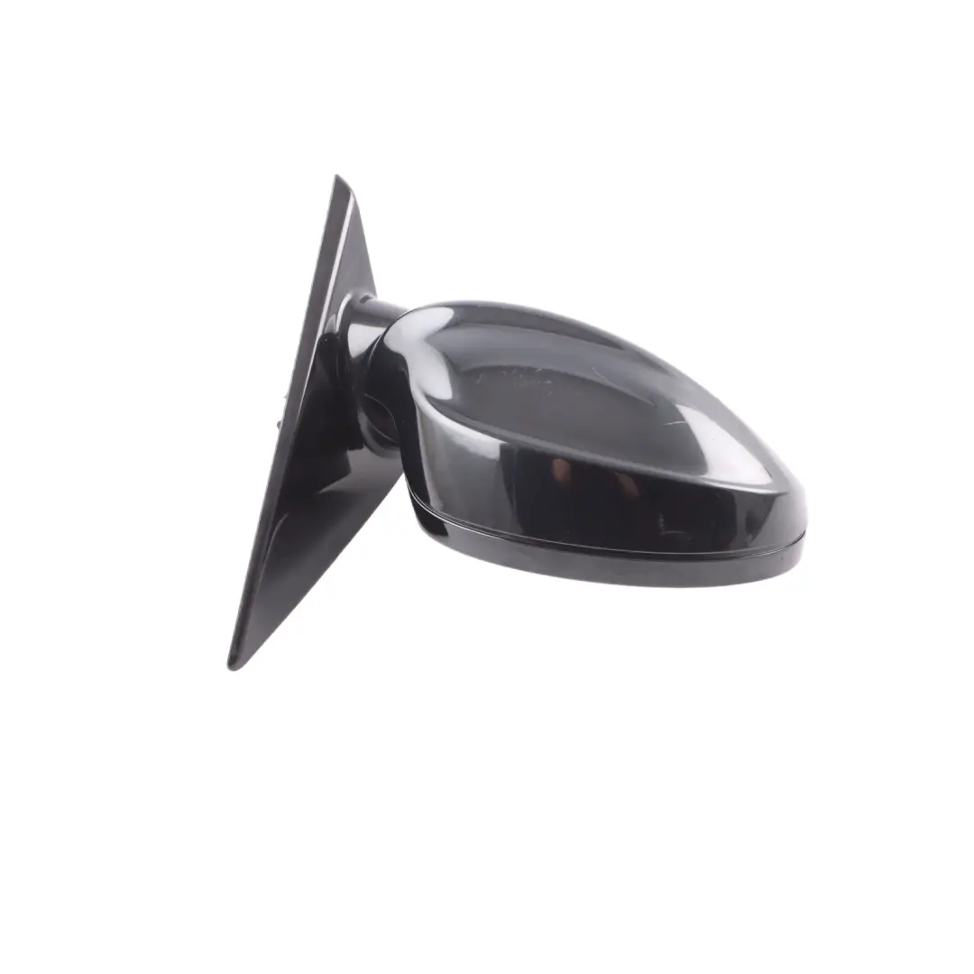 BMW 3 Series E90 M Sport Shadow Line Heated Right Wing Mirror O/S Black Sapphire - SKU rhd-8046428-BS - Part number 8046428