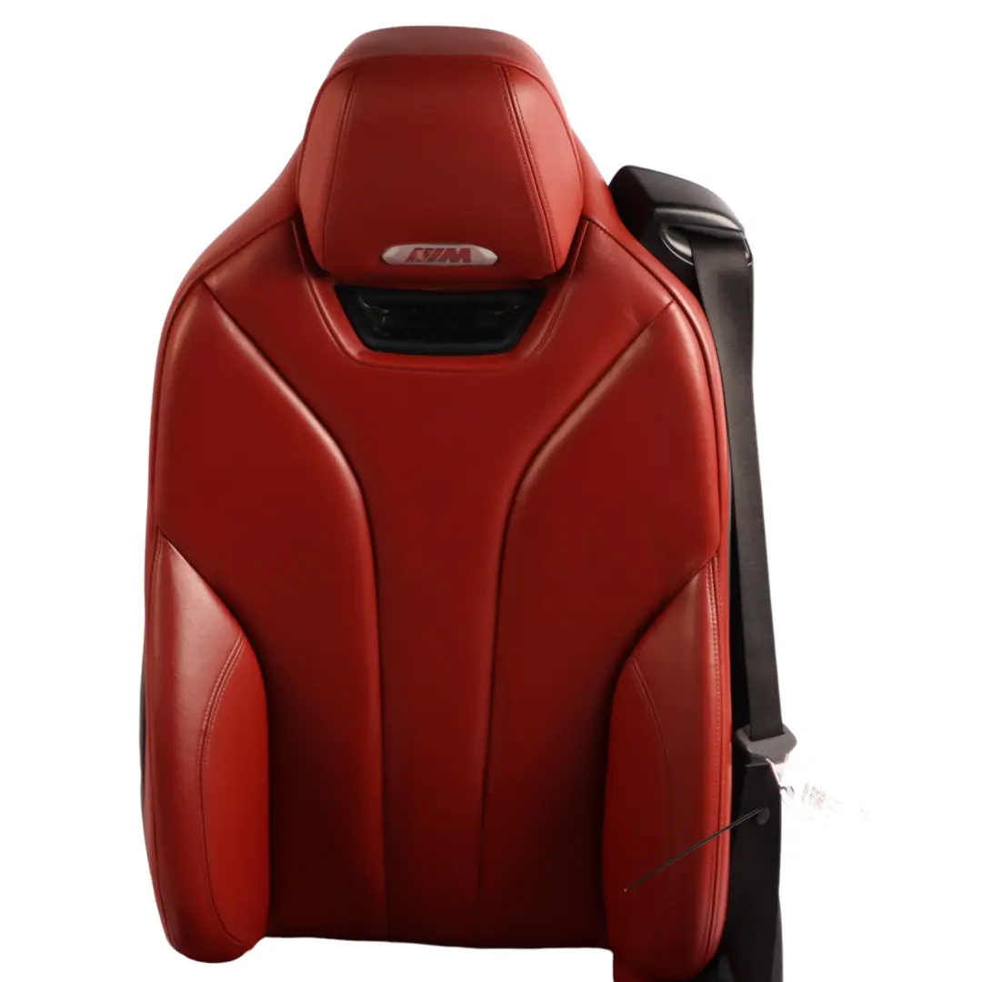 Leather Seat BMW F83 M4 M Sport Heated Front Left N/S Memory Sakhir Orange to with Part number 8058349 Leather Seat BMW F83 M4 M Sport Heated Front Left N/S Memory Sakhir Orange - SKU rhd-8058349-1 - Part number 8058349