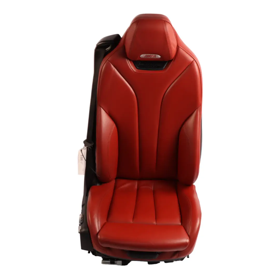 Leather Seat BMW F83 M4 M Sport Heated Front Right O/S Memory Sakhir Orange to with Part number 8058350 Leather Seat BMW F83 M4 M Sport Heated Front Right O/S Memory Sakhir Orange - SKU rhd-8058350-2 - Part number 8058350