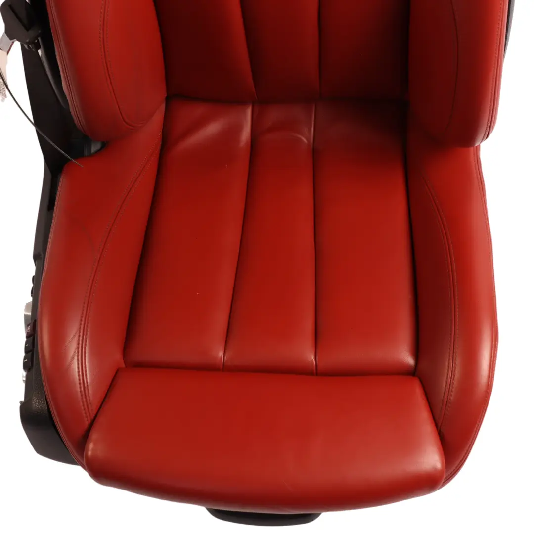  Leather Seat BMW F83 M4 M Sport Heated Front Right O/S Memory Sakhir Orange - SKU rhd-8058350-2 - Part number 8058350