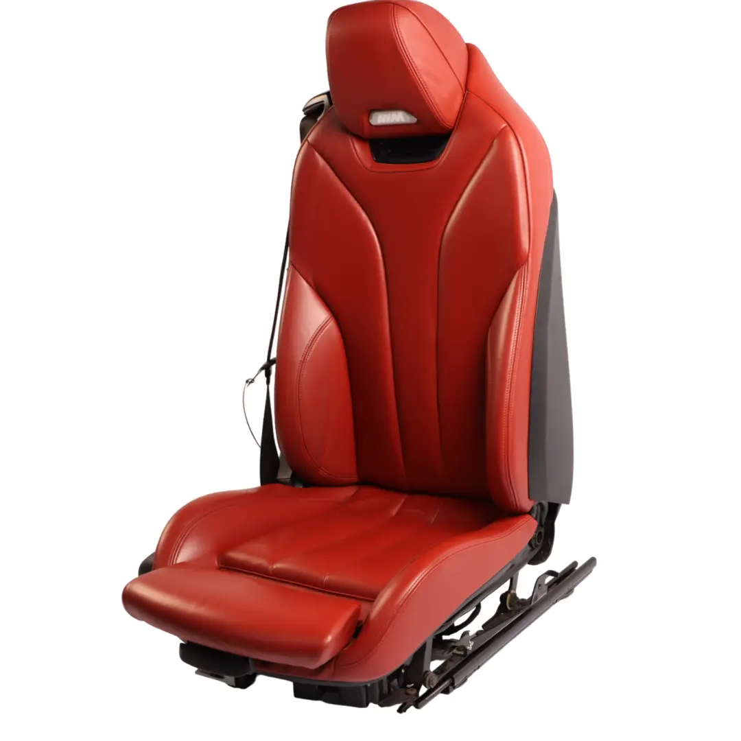  Leather Seat BMW F83 M4 M Sport Heated Front Right O/S Memory Sakhir Orange - SKU rhd-8058350-2 - Part number 8058350