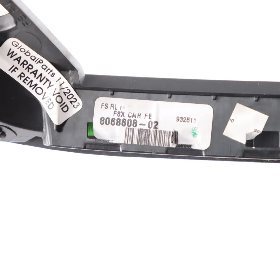 Interior Panel Trim Cover Carbon Fibre Black to BMW F30 F80 F83 with Part number 8068608 BMW F30 F80 F83 Interior Panel Trim Cover Carbon Fibre Black - SKU rhd-8068608 - Part number 8068608