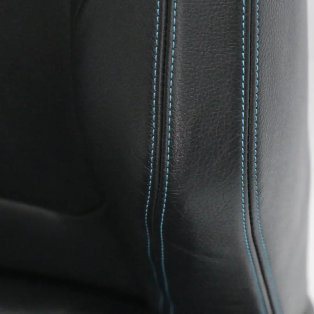 Front Seat Left N/S Heated Memory Leather Dakota Black Contrast Blue to BMW F87 M2 with Part number 8070719 BMW F87 M2 Front Seat Left N/S Heated Memory Leather Dakota Black Contrast Blue - SKU rhd-8070719-2 - Part number 8070719