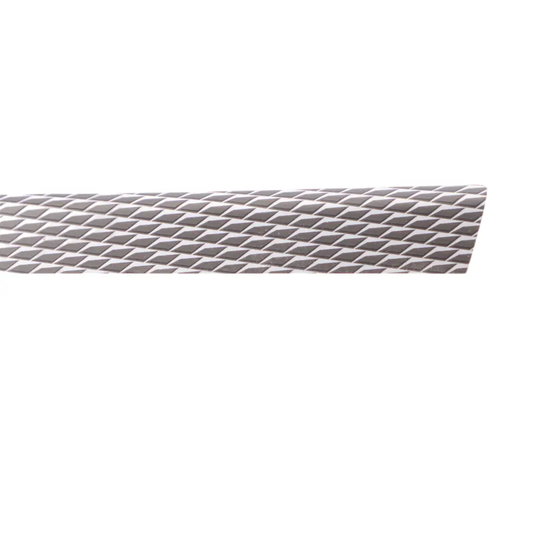  Center Console Trim BMW G20 G21 Lower Decor Strip Aluminum Tetragon - SKU rhd-8076597 - Part number 8076597