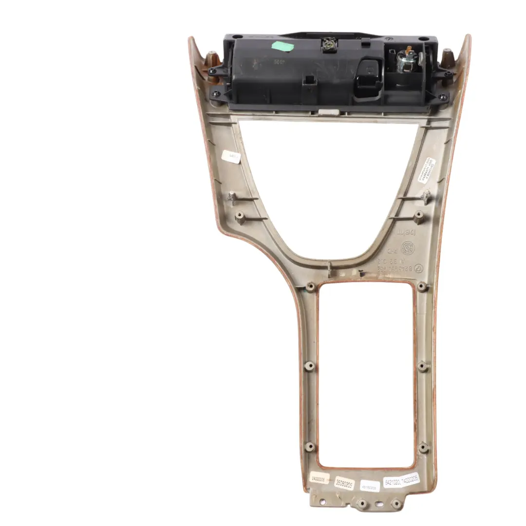 BMW X5 Series E53 Set Decor Strip Dashboard Dash Trim Cover Poplar Wood Dunkel - SKU rhd-8260838 - Part number 8260838