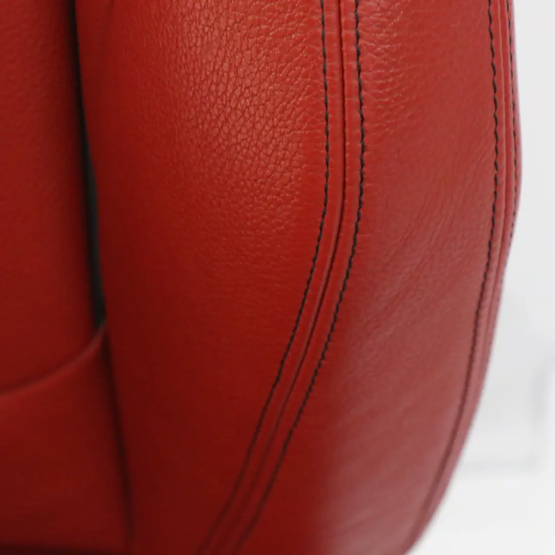 BMW F30 F31 Front Right Sport Seat O/S Cover Coral Red Leather Dakota Memory - SKU RHD-8494893-1 - Part number 8494893