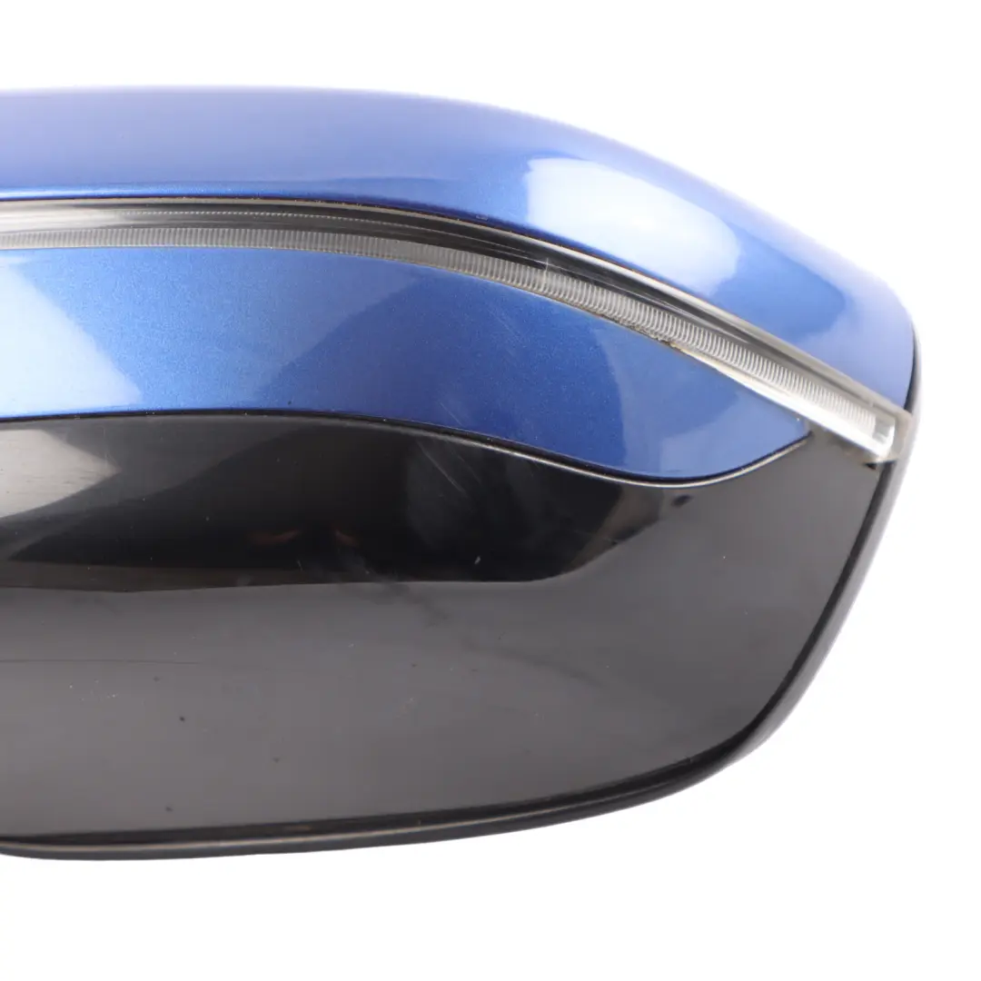  Wing Mirror BMW G20 G21 Door Left N/S Heated Auto Dip 5 Pins Portimao Blue - C31 - SKU rhd-8498233-POR - Part number 8498233