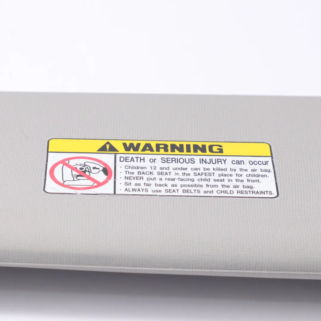 Sun Visor Cover Panel Sunvisor Grey Left N/S Mirror to Hyundai H-1 with Part number 85210-4H730TX Hyundai H-1 Sun Visor Cover Panel Sunvisor Grey Left N/S Mirror - SKU rhd-85210-4H730TX - Part number 85210-4H730TX