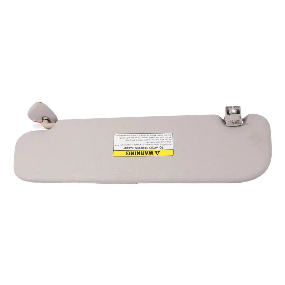Hyundai H-1 Sun Visor Cover Panel Sunvisor Grey Right O/S Mirror - SKU rhd-85220-4H730TX - Part number 85220-4H730TX