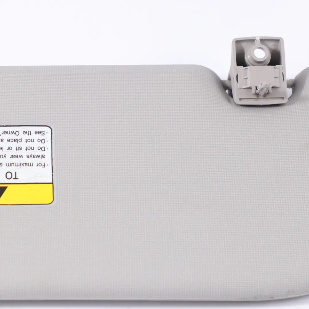 Sun Visor Cover Panel Sunvisor Grey Right O/S Mirror to Hyundai H-1 with Part number 85220-4H730TX Hyundai H-1 Sun Visor Cover Panel Sunvisor Grey Right O/S Mirror - SKU rhd-85220-4H730TX - Part number 85220-4H730TX