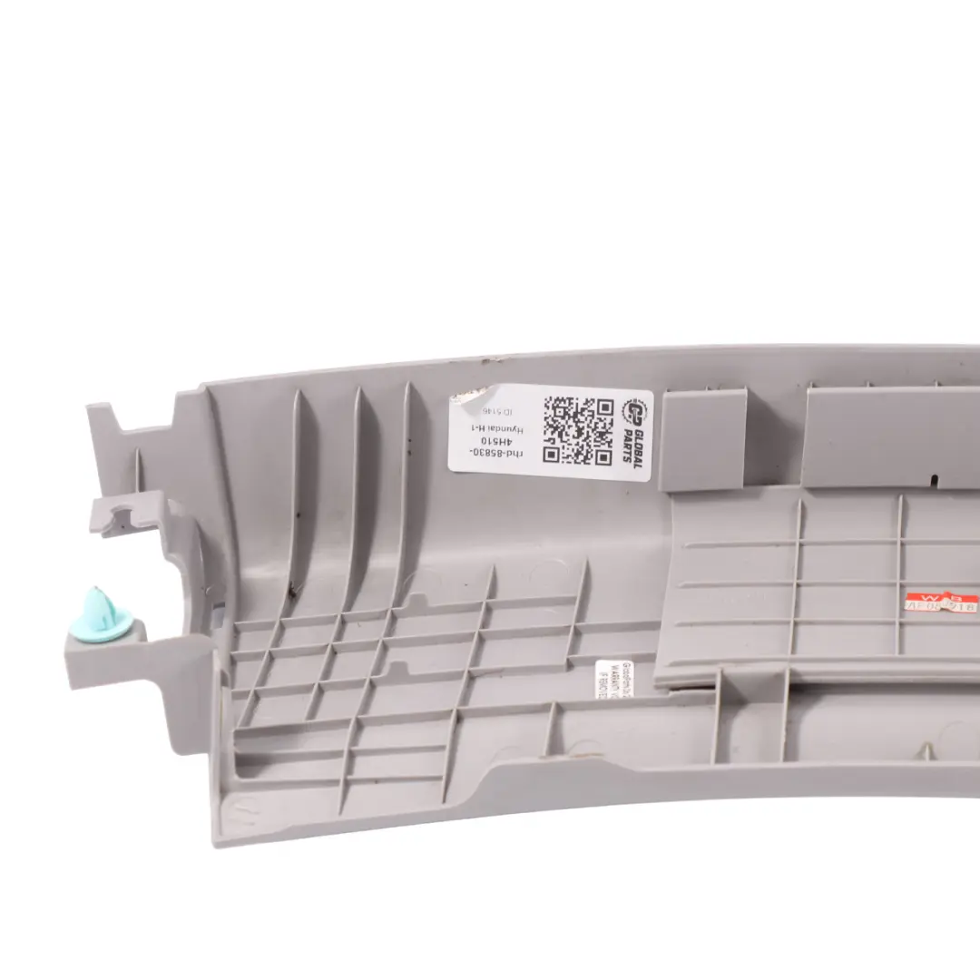 Pillar B Interior Trim Cover Top Panel Left N/S Grey to Hyundai H-1 with Part number 85830-4H510 Hyundai H-1 Pillar B Interior Trim Cover Top Panel Left N/S Grey - SKU rhd-85830-4H510 - Part number 85830-4H510