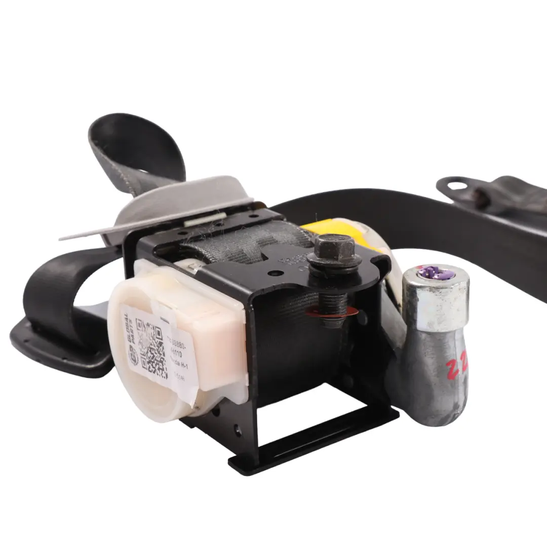 Safety Seatbelt Retractor Front Right O/S Seat Belt to Hyundai H - 1 with Part number 88880-4H110 Hyundai H - 1 Safety Seatbelt Retractor Front Right O/S Seat Belt - SKU rhd-88880-4H110 - Part number 88880-4H110