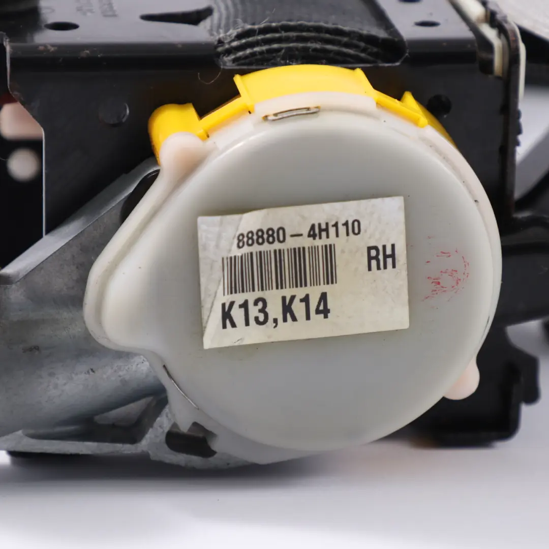 Safety Seatbelt Retractor Front Right O/S Seat Belt to Hyundai H - 1 with Part number 88880-4H110 Hyundai H - 1 Safety Seatbelt Retractor Front Right O/S Seat Belt - SKU rhd-88880-4H110 - Part number 88880-4H110