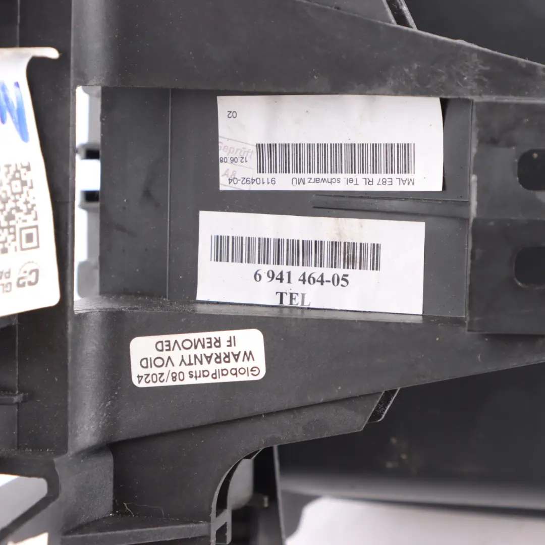 BMW 1 Series E81 E82 E87N LCI Centre Console Arm Rest Armrest Black - SKU rhd-9110492-2 - Part number 9110492