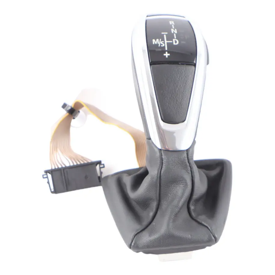 Selector Lever Grip Black to BMW 6 Series E63 E64 LCI Gear Cover with Part number 9142953 BMW 6 Series E63 E64 LCI Gear Cover Selector Lever Grip Black - SKU rhd-9142953 - Part number 9142953
