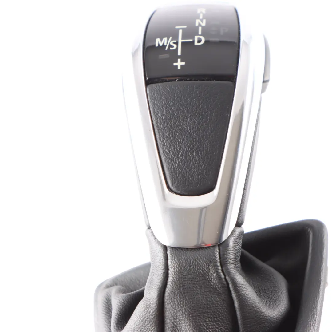 Selector Lever Grip Black to BMW 6 Series E63 E64 LCI Gear Cover with Part number 9142953 BMW 6 Series E63 E64 LCI Gear Cover Selector Lever Grip Black - SKU rhd-9142953 - Part number 9142953