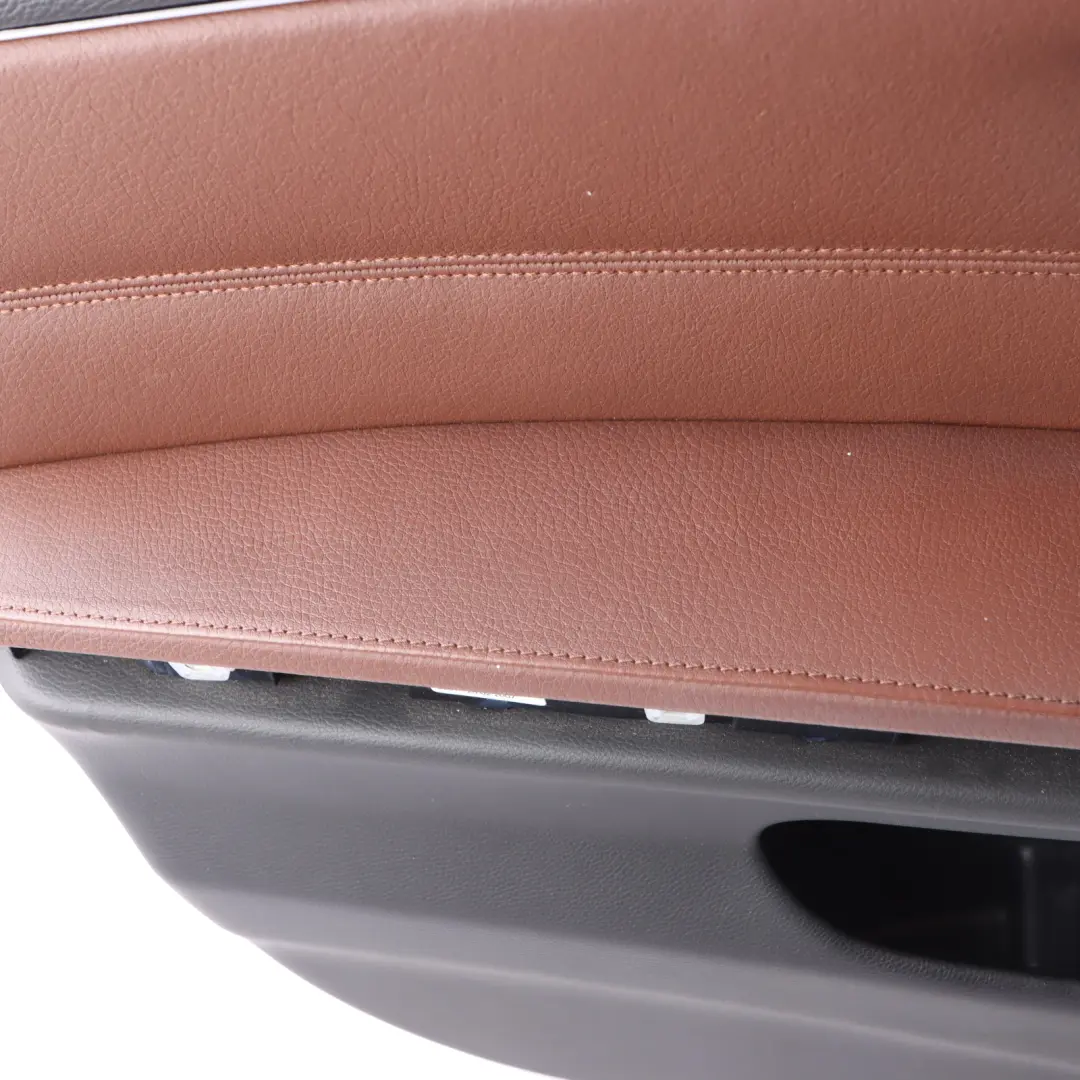 Front Left N/S Door Card Trim Panel Leather Dakota Terra to BMW 3 E90 E91 with Part number 9154213 BMW 3 E90 E91 Front Left N/S Door Card Trim Panel Leather Dakota Terra - SKU rhd-9154213 - Part number 9154213