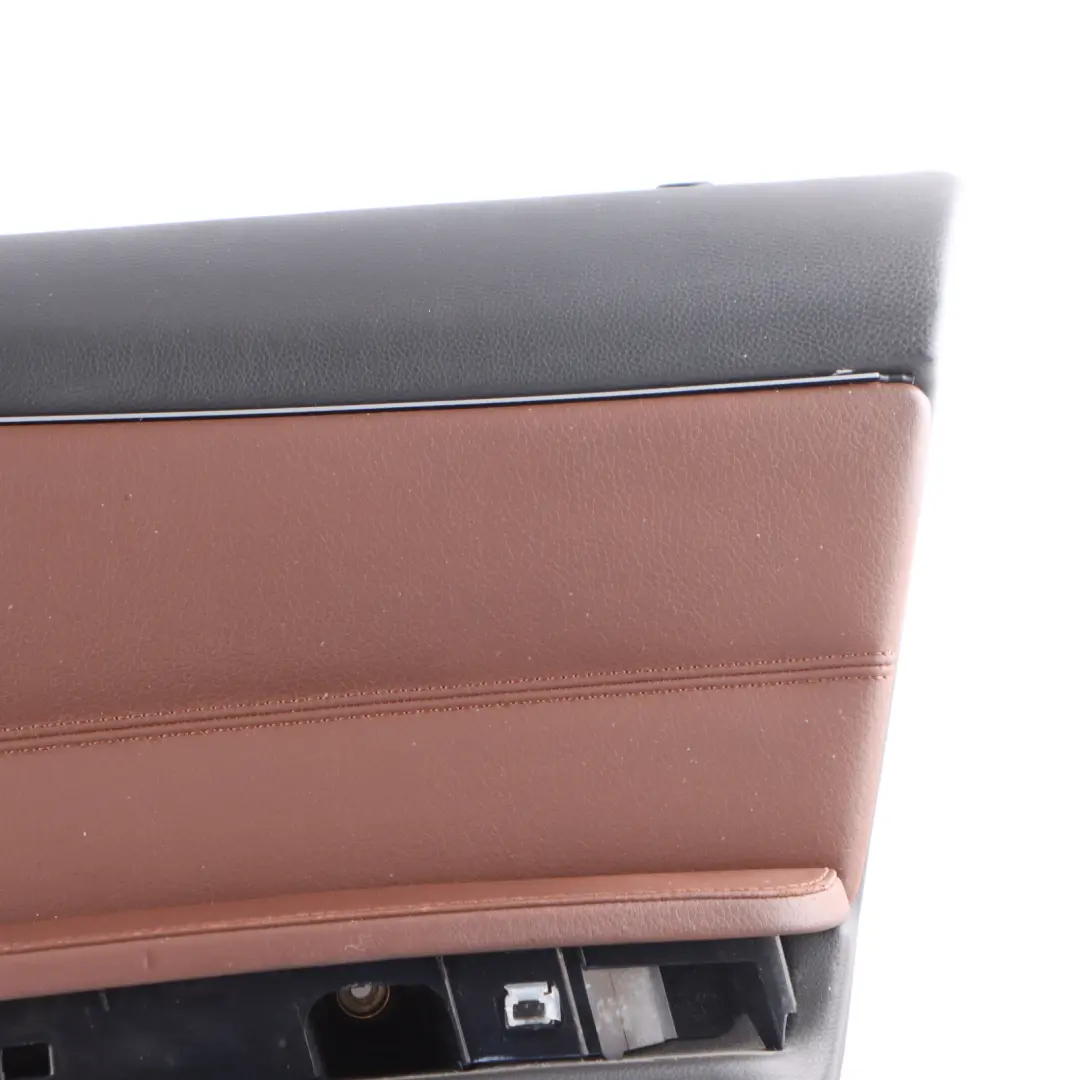 Front Right O/S Door Card Trim Panel Leather Dakota Terra to BMW 3 E90 E91 with Part number 9154214 BMW 3 E90 E91 Front Right O/S Door Card Trim Panel Leather Dakota Terra - SKU rhd-9154214 - Part number 9154214