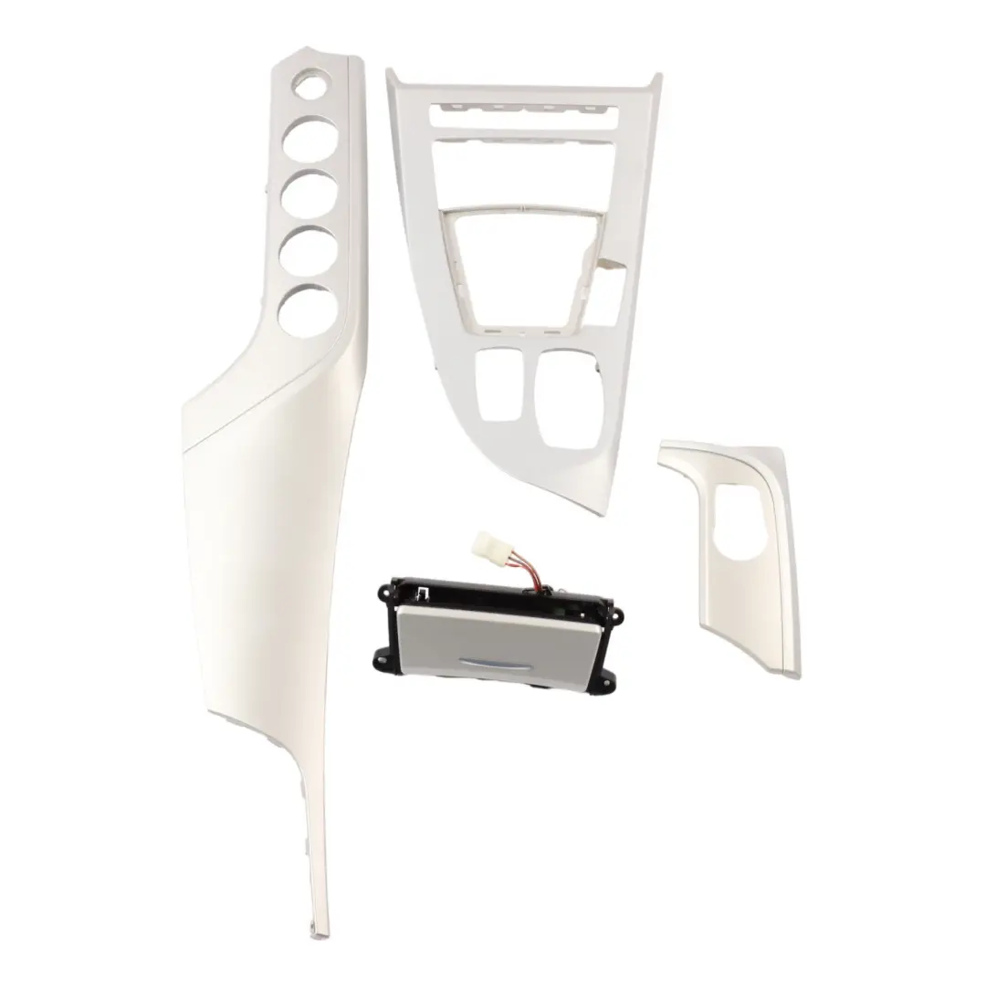 Set Interior Trim Strip Cover Dash Console Satin Silver to BMW Z4 Series 1 E89 with Part number 9167646 BMW Z4 Series 1 E89 Set Interior Trim Strip Cover Dash Console Satin Silver - SKU rhd-9167646-1 - Part number 9167646