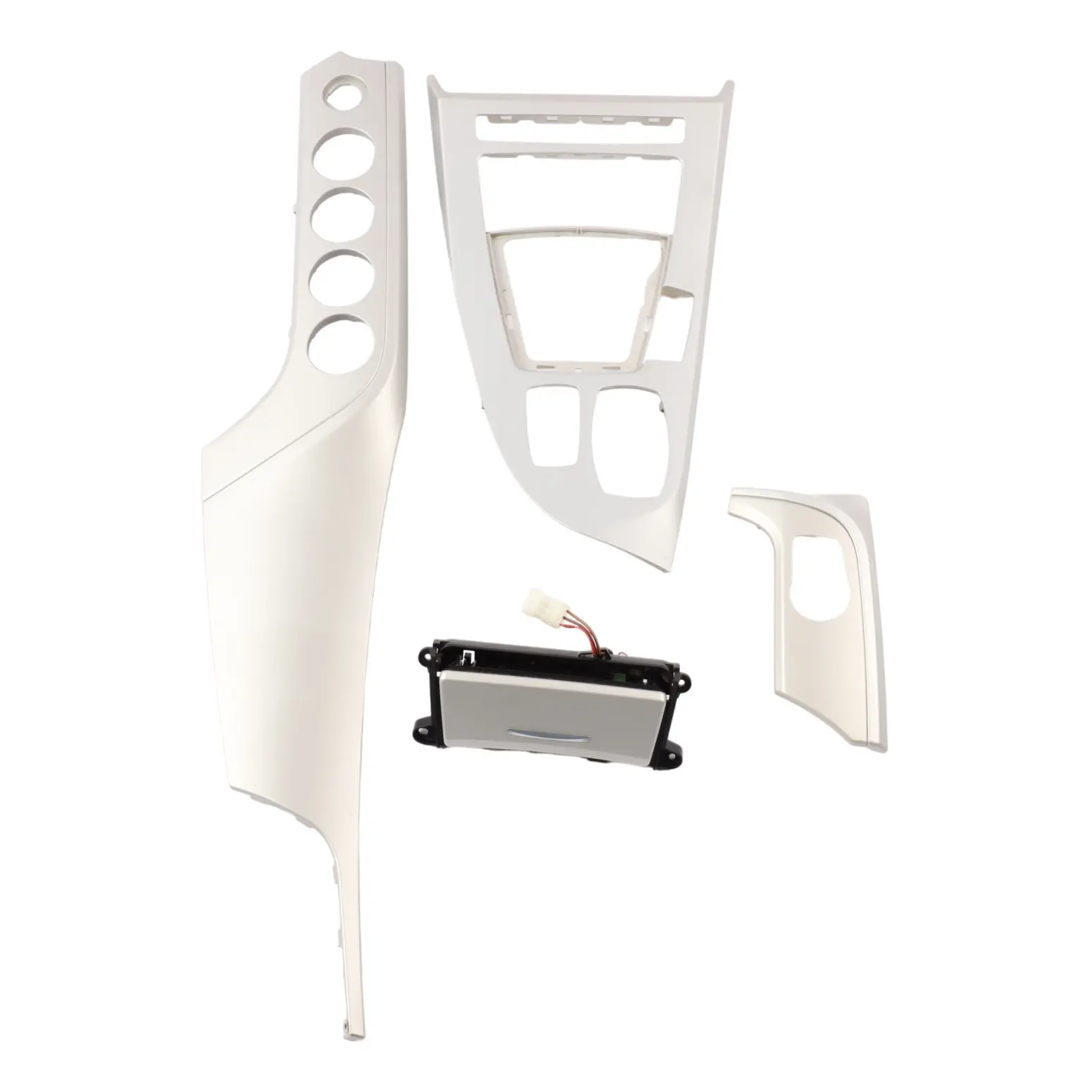 BMW Z4 Series 1 E89 Set Interior Trim Strip Cover Dash Console Satin Silver