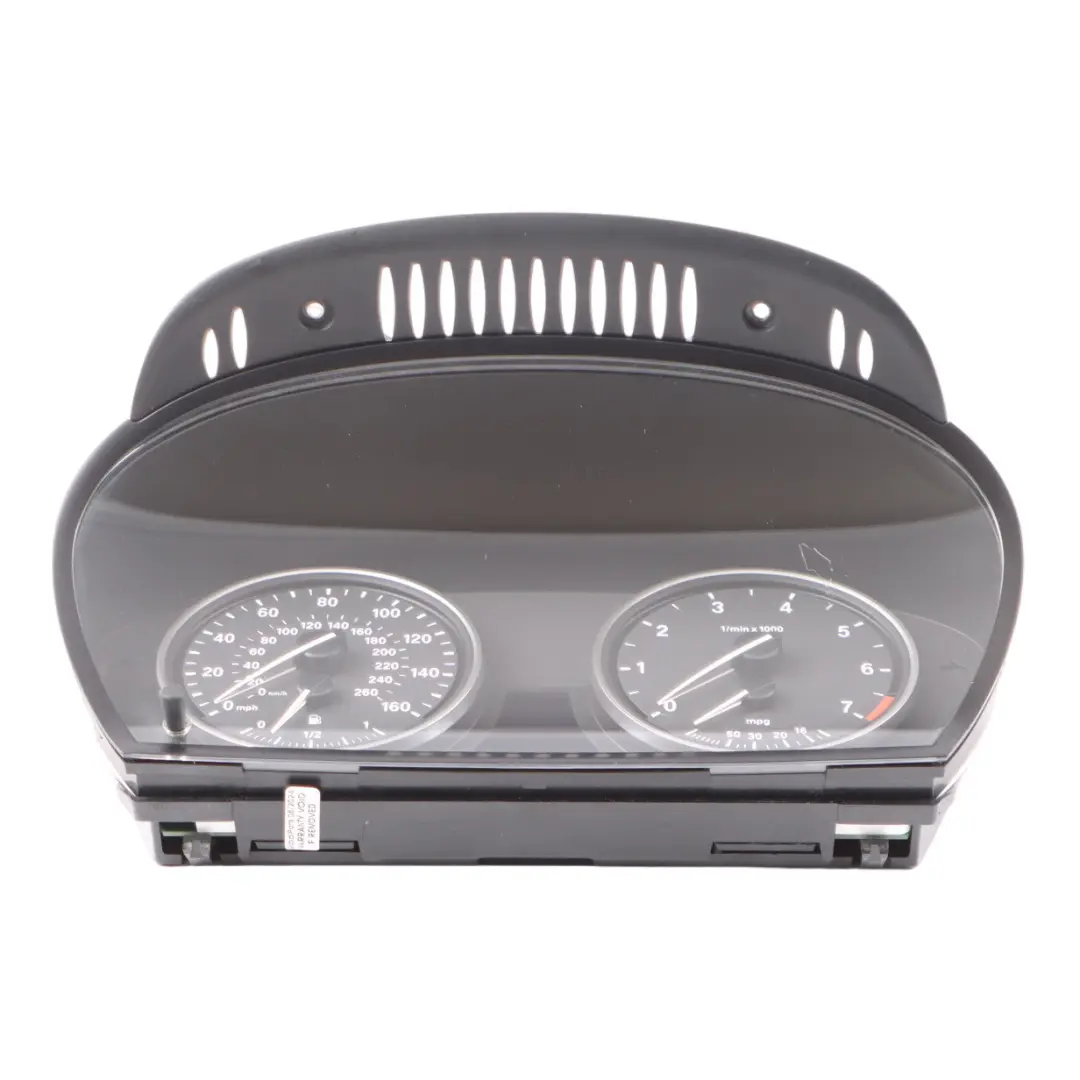 BMW E60 E61 Petrol Instrument Cluster Speedo Clocks MPH Manual - SKU rhd-9177252-1 - Part number 9177252