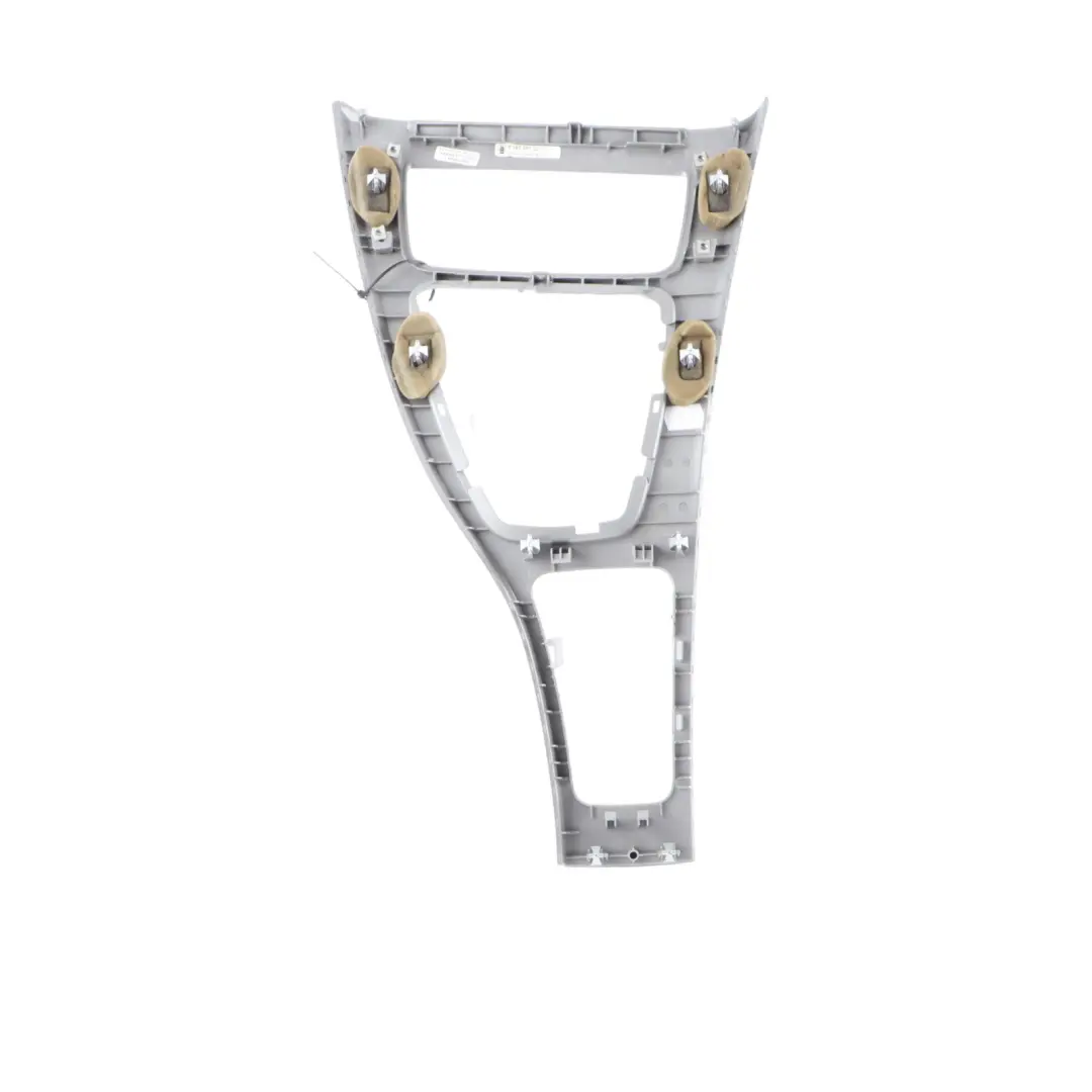 BMW E90 E91 E92 LCI Cover Centre Console Trim Ashtray Gear Surround Satin Silver - SKU rhd-9197237-2 - Part number 9197237