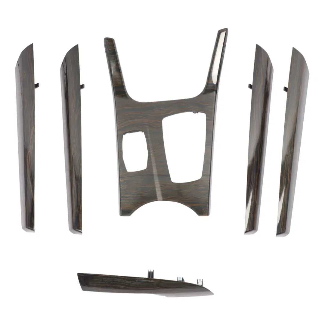 Centre Console Cover Trim Frame Fine Wood line Wave Set Kit to BMW X3 F25 with Part number 9200957 BMW X3 F25 Centre Console Cover Trim Frame Fine Wood line Wave Set Kit - SKU rhd-9200957-1 - Part number 9200957