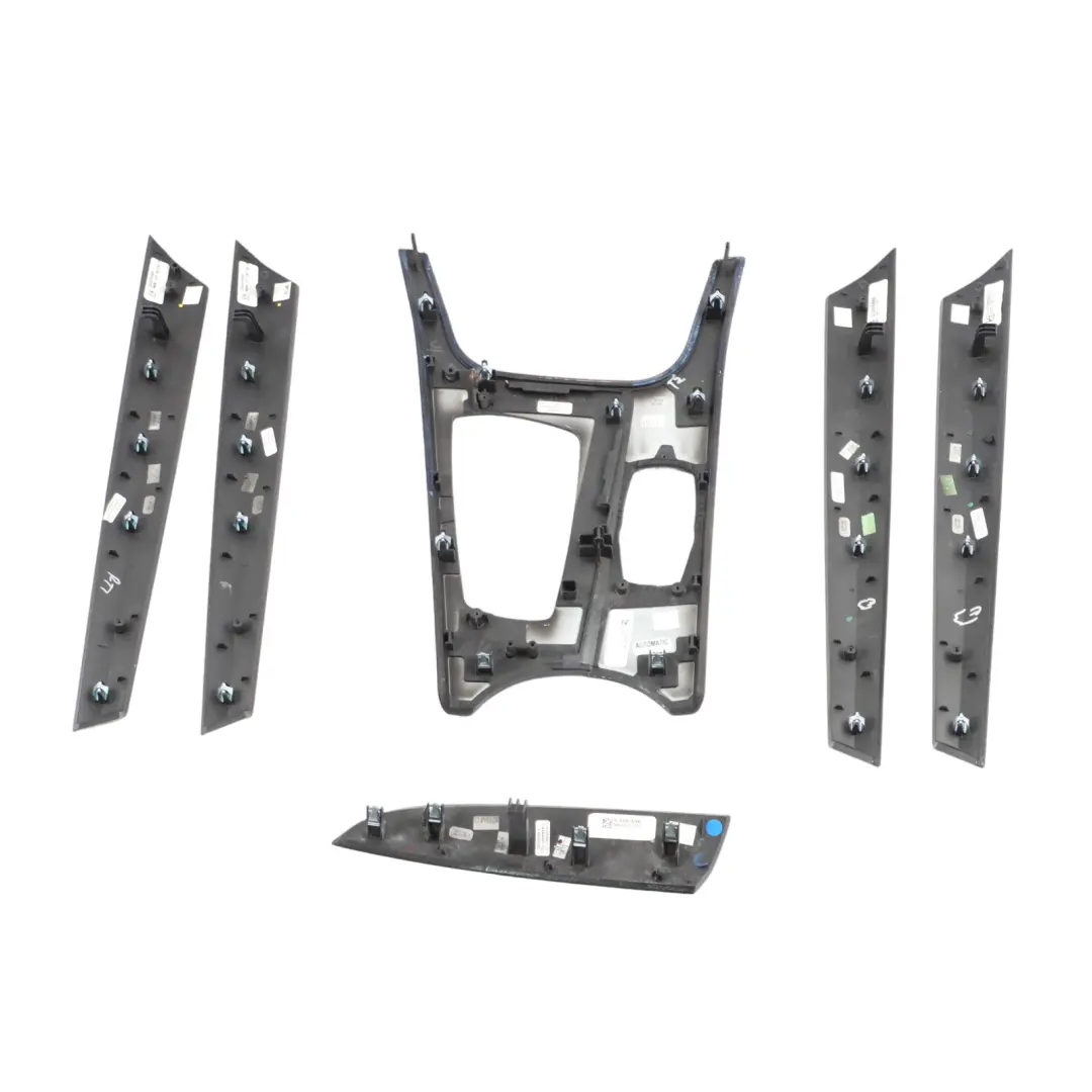 BMW X3 F25 Centre Console Cover Trim Frame Fine Wood line Wave Set Kit - SKU rhd-9200957-1 - Part number 9200957