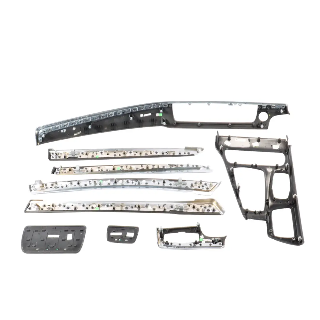 Trim Strip Set BMW F10 F11 Dashboard Console Decor Cover Wood Set Anthracite to with Part number 9206381 Trim Strip Set BMW F10 F11 Dashboard Console Decor Cover Wood Set Anthracite - SKU rhd-9206381-3 - Part number 9206381
