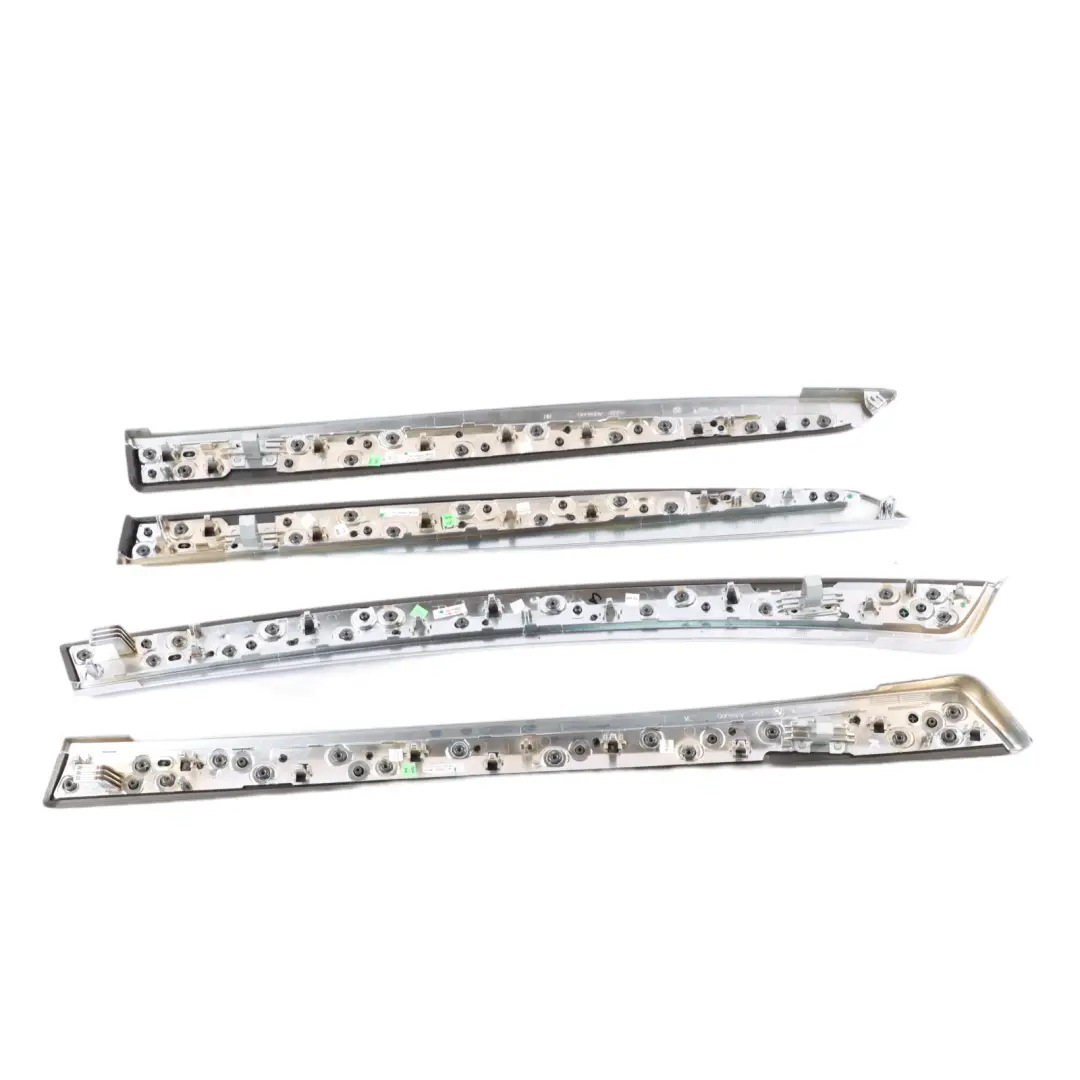  Trim Strip Set BMW F10 F11 Dashboard Console Decor Cover Wood Set Anthracite - SKU rhd-9206381-3 - Part number 9206381