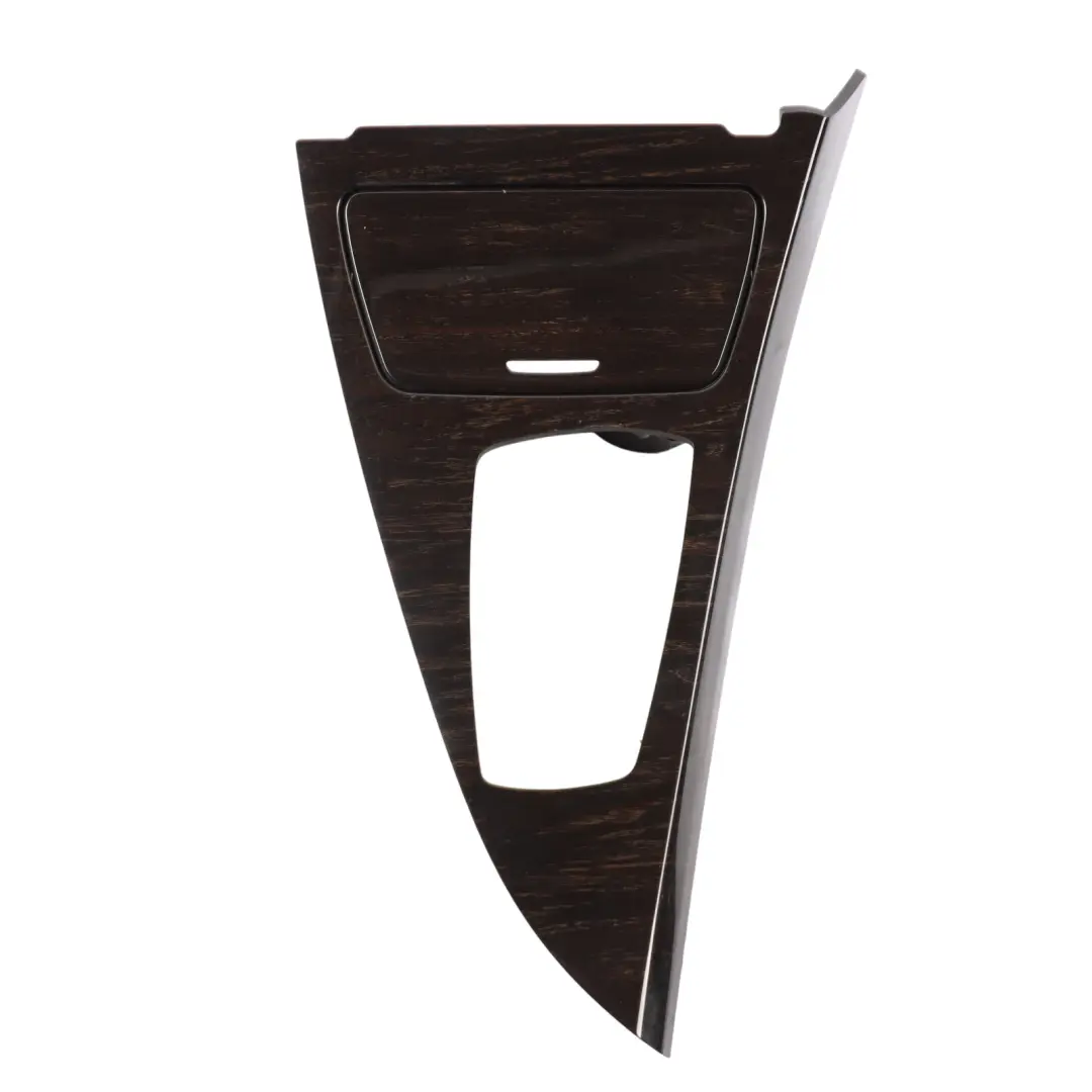 Centre Console Cover BMW F06 F13 Cup Holder Trim Panel Frame Shiny Oak Wood to with Part number 9242737 Centre Console Cover BMW F06 F13 Cup Holder Trim Panel Frame Shiny Oak Wood - SKU rhd-9242737-1 - Part number 9242737