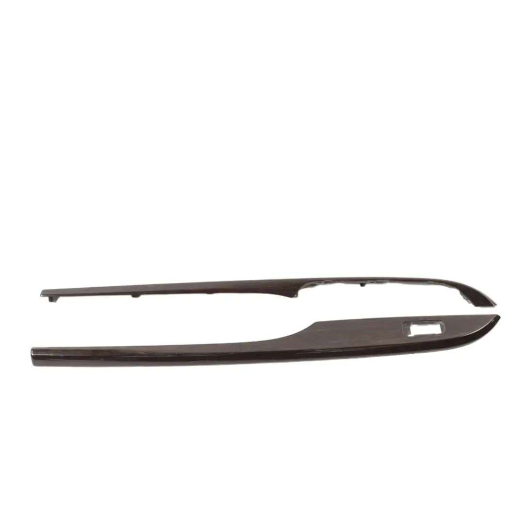  Centre Console Cover BMW F06 F13 Cup Holder Trim Panel Frame Shiny Oak Wood - SKU rhd-9242737-1 - Part number 9242737
