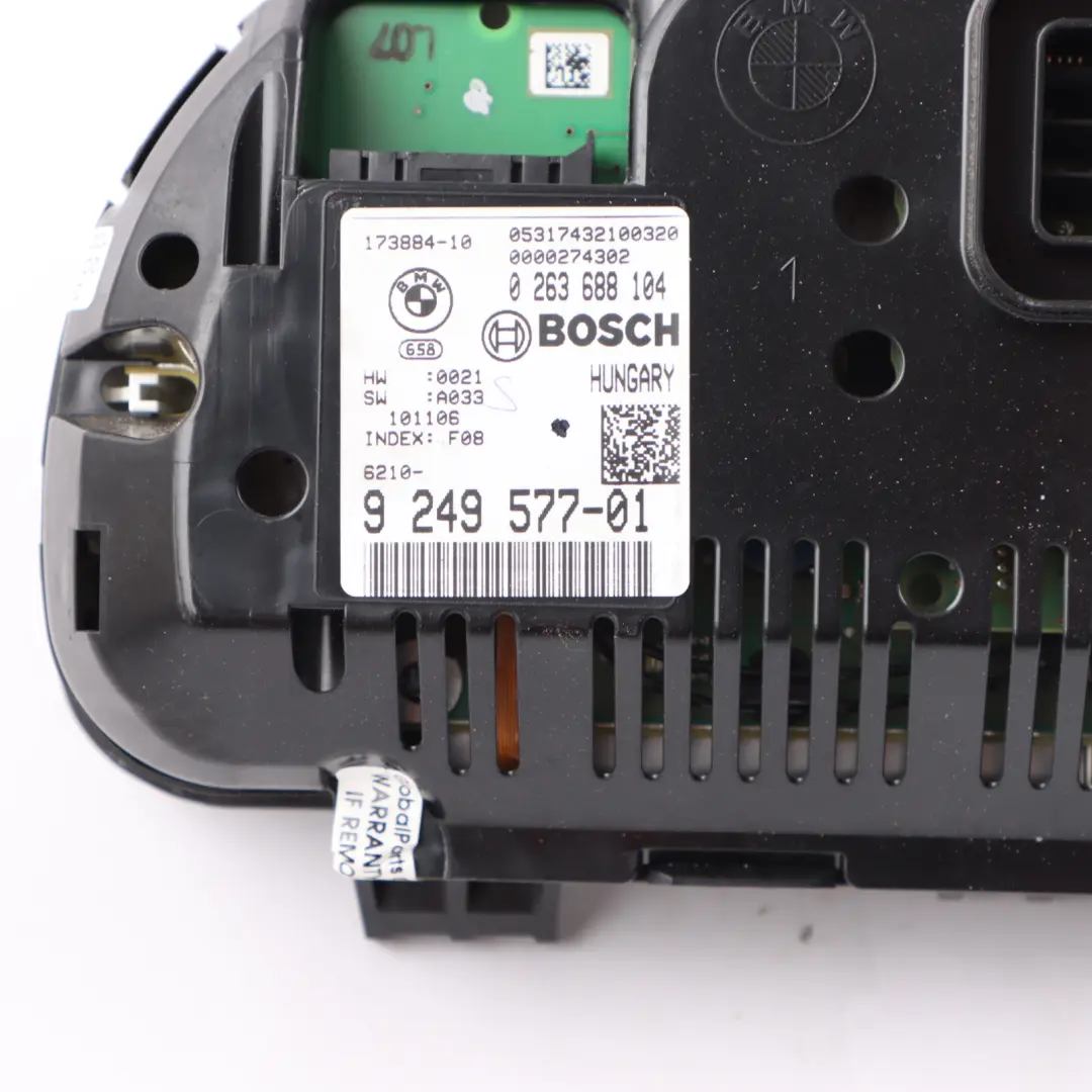 Instrument Cluster BMW F10 F11 Diesel Speedo Clocks Meter Automatic to with Part number 9291398 Instrument Cluster BMW F10 F11 Diesel Speedo Clocks Meter Automatic - SKU rhd-9291398 - Part number 9291398