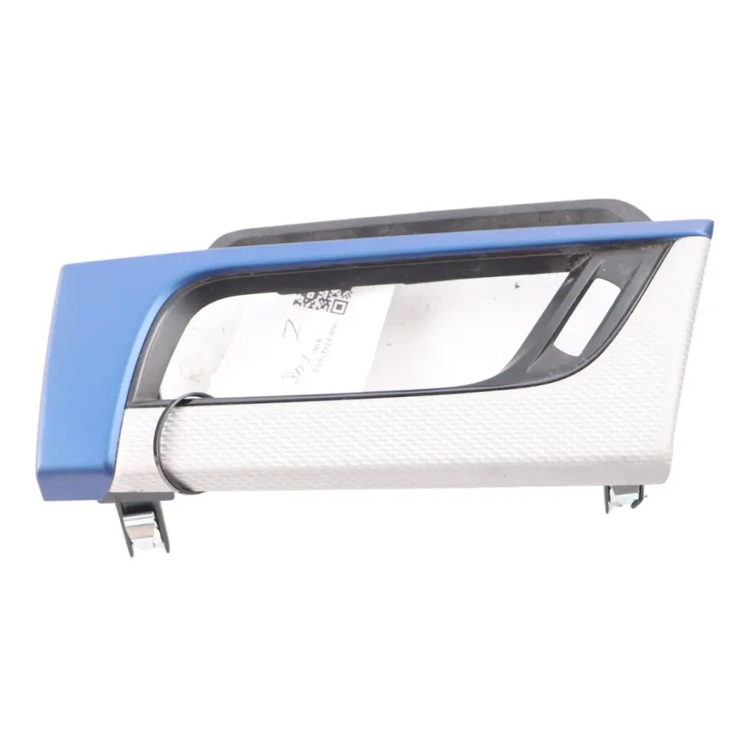 Panel BMW X1 F48 X2 F39 Trim Air Vent Cover Right O/S Silver Blue 9332456 to Dash with Part number 9292160 Dash Panel BMW X1 F48 X2 F39 Trim Air Vent Cover Right O/S Silver Blue 9332456 - SKU rhd-9292160-2 - Part number 9292160