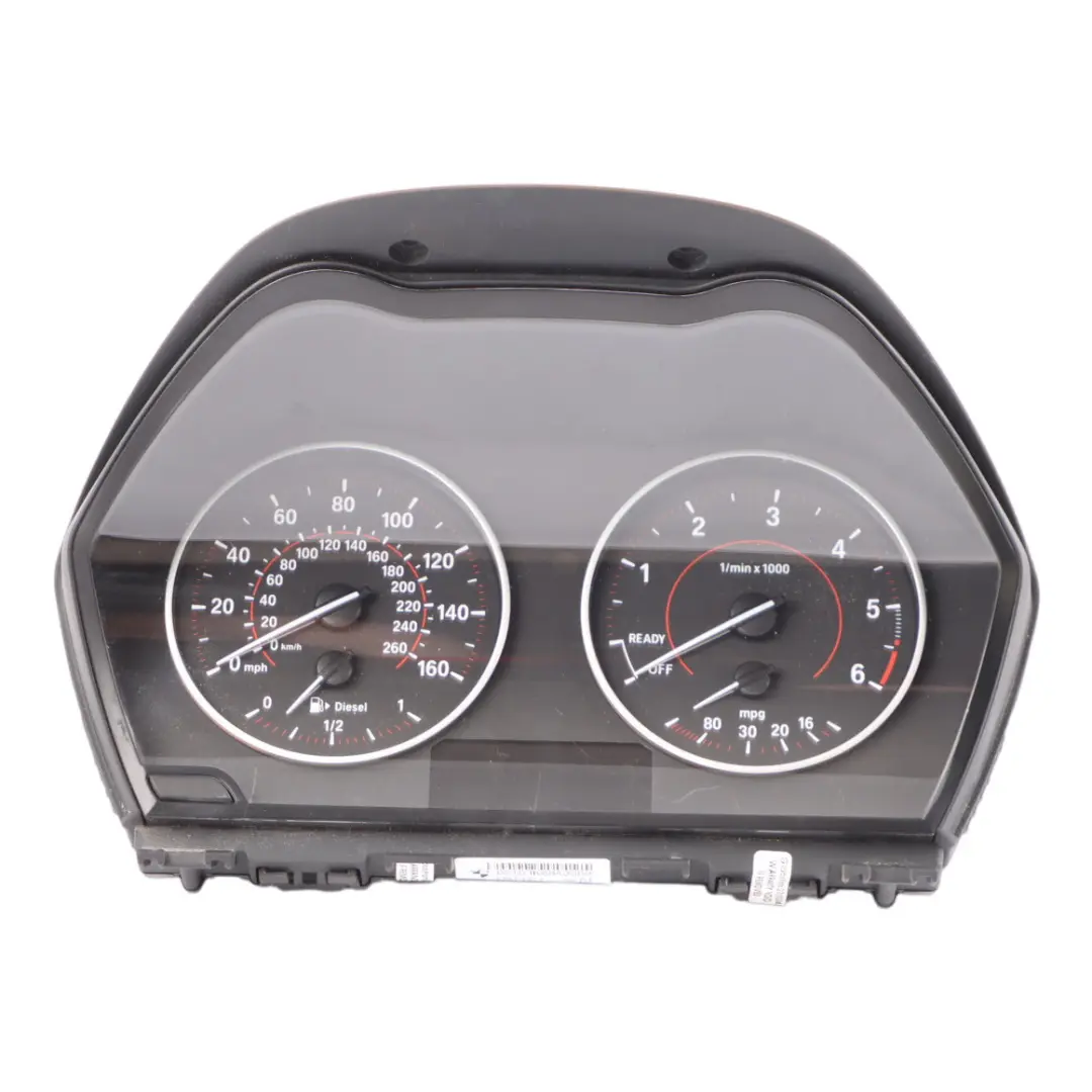 BMW F20 LCI Petrol Instrument Cluster Speedo Clocks Meter MPH Manual - SKU rhd-9295445-2 - Part number 9295445