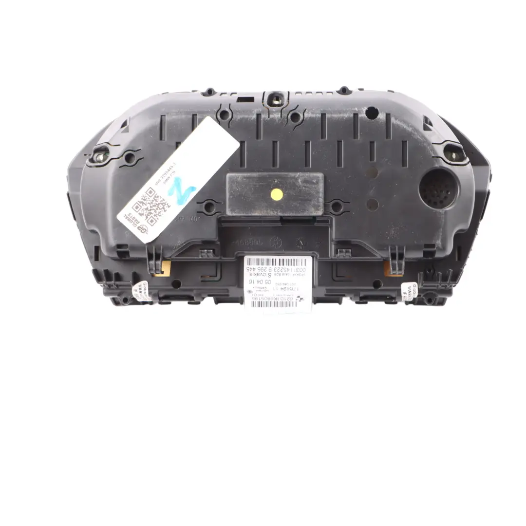 BMW F20 LCI Petrol Instrument Cluster Speedo Clocks Meter MPH Manual - SKU rhd-9295445-3 - Part number 9295445