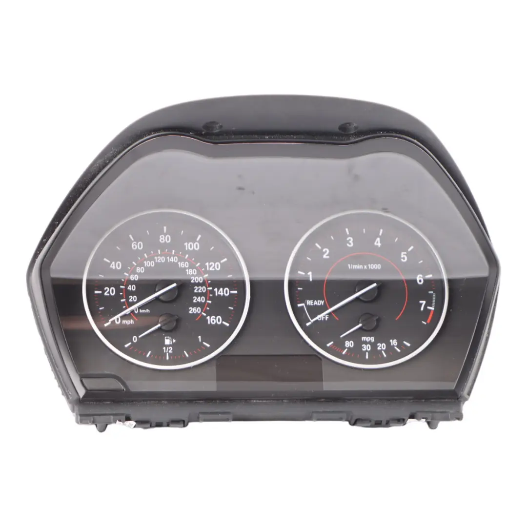 Instrument Cluster Speedo Clocks Meter MPH Manual to BMW F20 LCI Petrol with Part number 9295445 BMW F20 LCI Petrol Instrument Cluster Speedo Clocks Meter MPH Manual - SKU rhd-9295445-3 - Part number 9295445