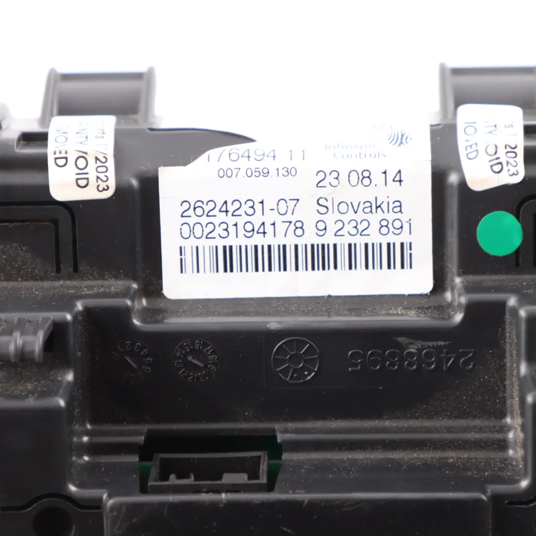 Instrument Cluster BMW F20 F21 F22 F23 Petrol Speedometer MPH Gauges to with Part number 9365972 Instrument Cluster BMW F20 F21 F22 F23 Petrol Speedometer MPH Gauges - SKU rhd-9365972-1 - Part number 9365972