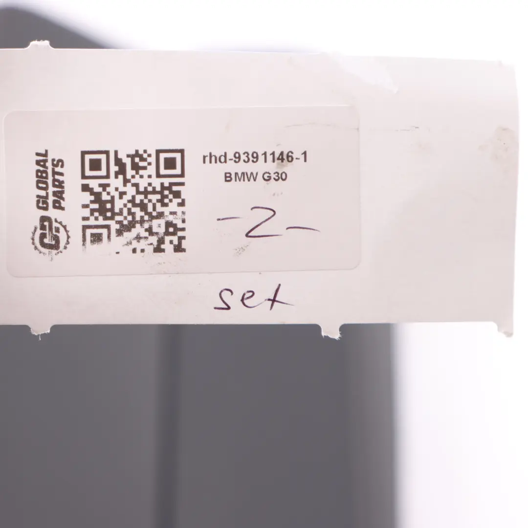 Armrest BMW G30 G31 G32 Centre Console Cover Leather Dakota Black to with Part number 9391146 Armrest BMW G30 G31 G32 Centre Console Cover Leather Dakota Black - SKU rhd-9391146-1 - Part number 9391146